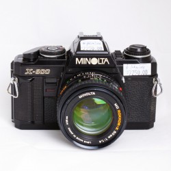 Фотоаппарат Minolta X-500 +  Rokkor 50mm/1.4